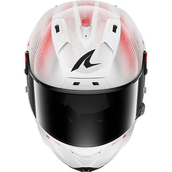 Shark Aeron Speed-Tech DWR - Carbon / White / Red