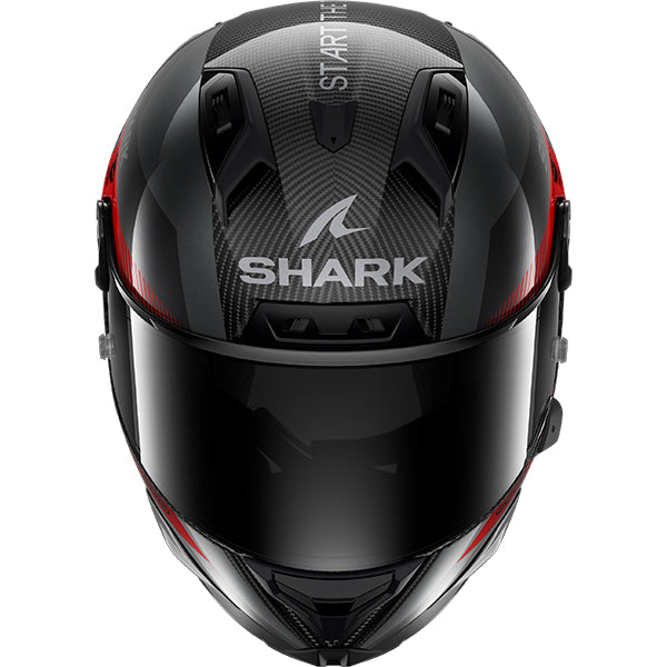 Shark Aeron MotoGP DAR - Carbon / Anthracite / Red