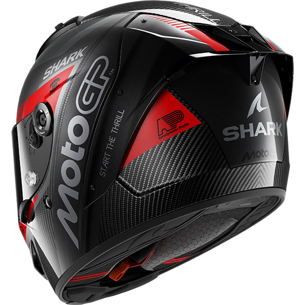 Shark Aeron MotoGP DAR - Carbon / Anthracite / Red