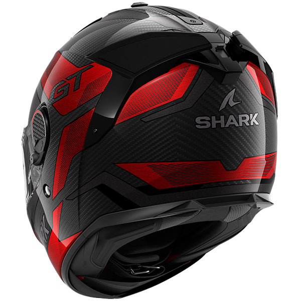 Shark Spartan GT Pro Carbon Ritmo DRU - Red / Chrome