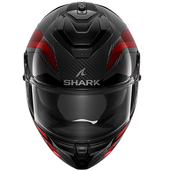 Shark Spartan GT Pro Carbon Ritmo DRU - Red / Chrome