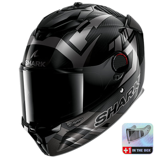 Shark Spartan GT Pro Carbon Zarco DAU - Black / Silver