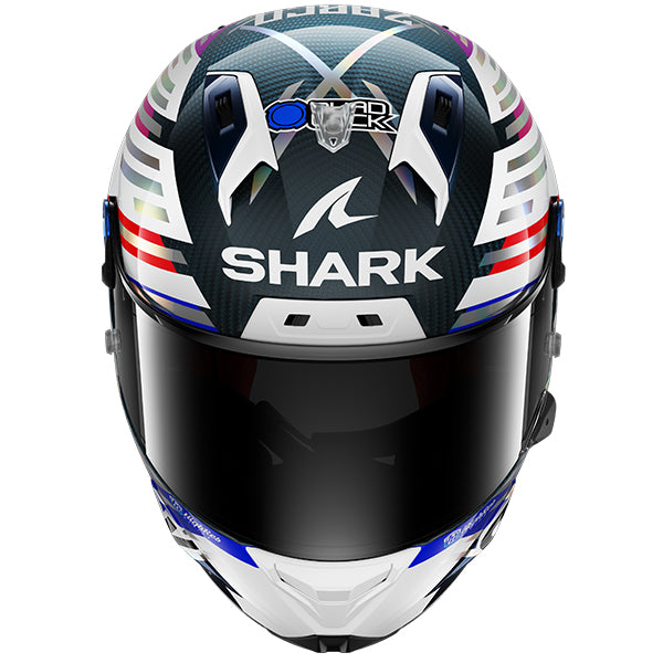 Shark Aeron-GP FIM 2 Zarco GP De France 2026 DUR - Carbon / Chrome / Red
