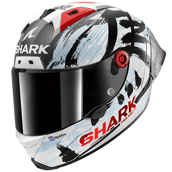 Shark Aeron-GP FIM 2 Zarco Suzuka DWK - Carbon / White / Red