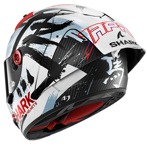 Shark Aeron-GP FIM 2 Zarco Suzuka DWK - Carbon / White / Red