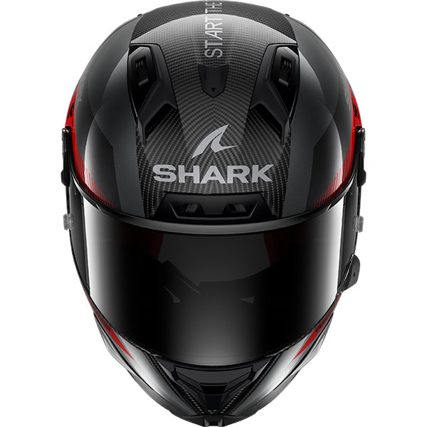 Shark Aeron-GP FIM 2 MotoGP DAR - Carbon / Anthracite / Red