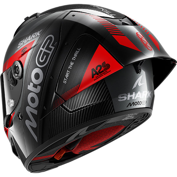 Shark Aeron-GP FIM 2 MotoGP DAR - Carbon / Anthracite / Red