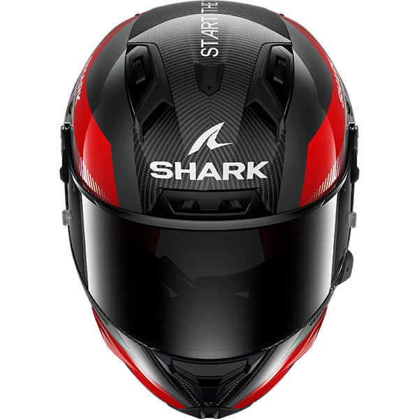 Shark Aeron-GP FIM 2 MotoGP DRU - Carbon / Red / Chrome