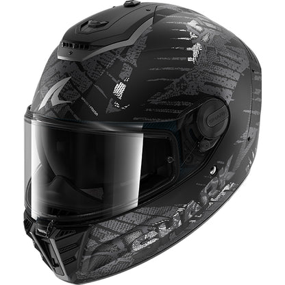 Shark Spartan RS Reptaia Mat KAA - Matte Black / Anthracite