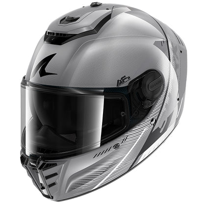 Shark Spartan RS Speed-Tech SWK - Silver / White / Black