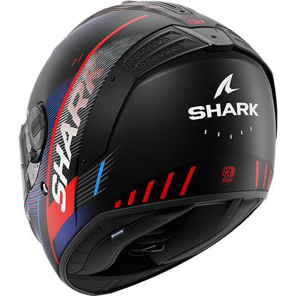 Shark Spartan RS Speed-Tech Mat KBR - Black / Blue / Red
