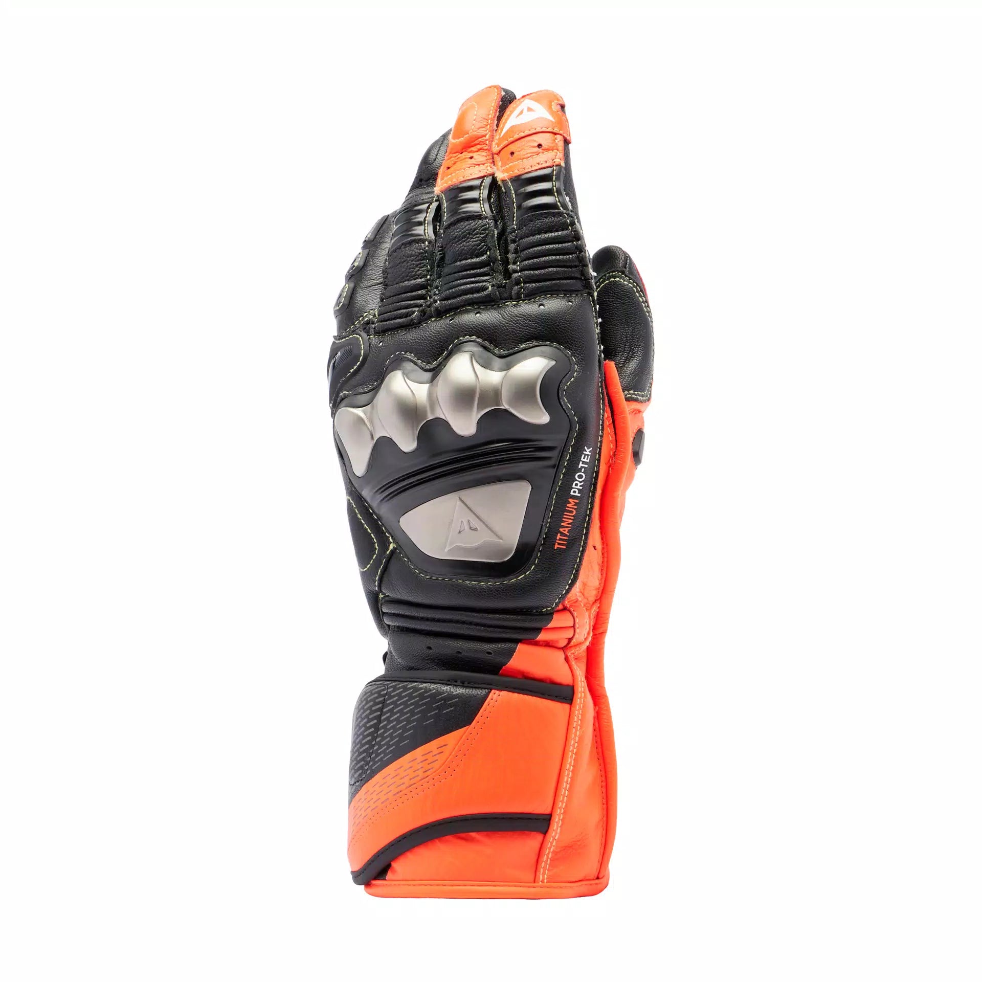 Dainese Full Metal 7 Gloves - Black / Fluo Red