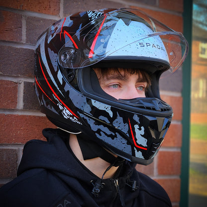 Spada Raiden 2 Meisai Helmet - Red