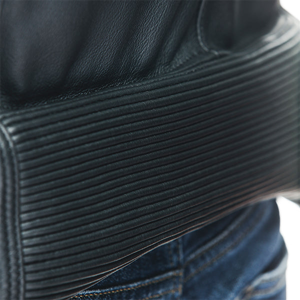 Dainese Zaurax Leather Jacket - Black
