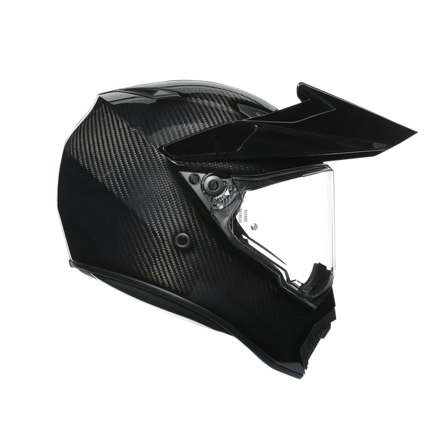 AGV AX9 Adventure Helmet - Carbon Glossy Black