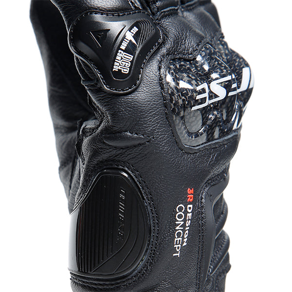 Dainese Carbon 4 Long Leather Gloves - Black