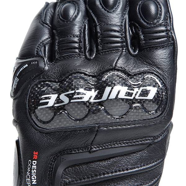Dainese Carbon 4 Long Leather Gloves - Black