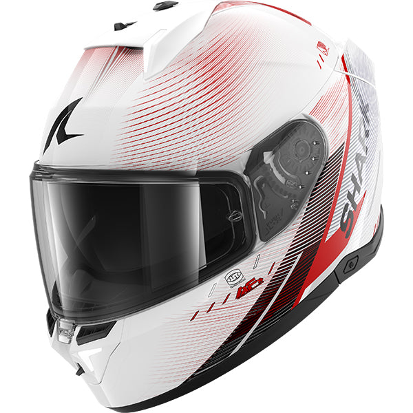 Shark Skwal I3 Speed-Tech WRK - White / Red / Black