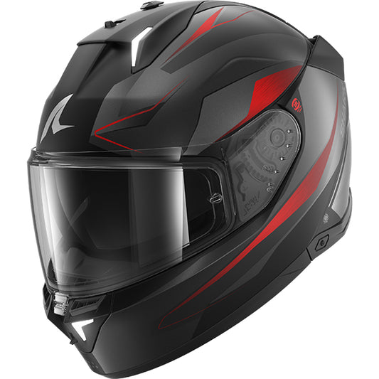 Shark Skwal I3 Mekarium Mat KAR - Matte Black / Anthracite / Red