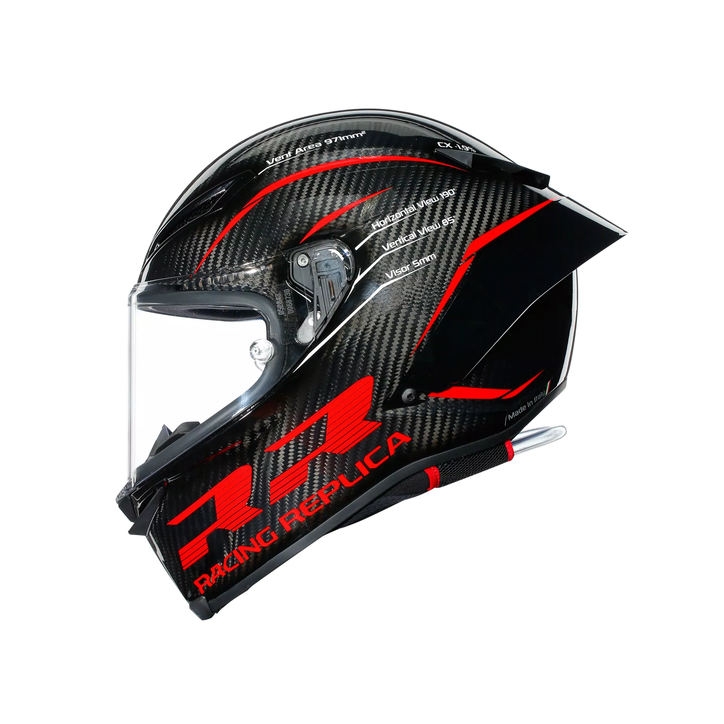 AGV Pista GP-RR Performance 22.06 Carbon - Black / Red