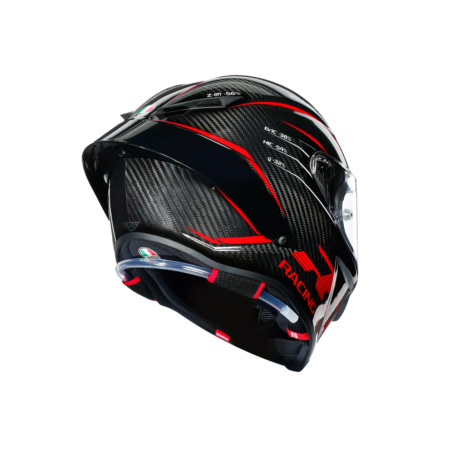 AGV Pista GP-RR Performance 22.06 Carbon - Black / Red