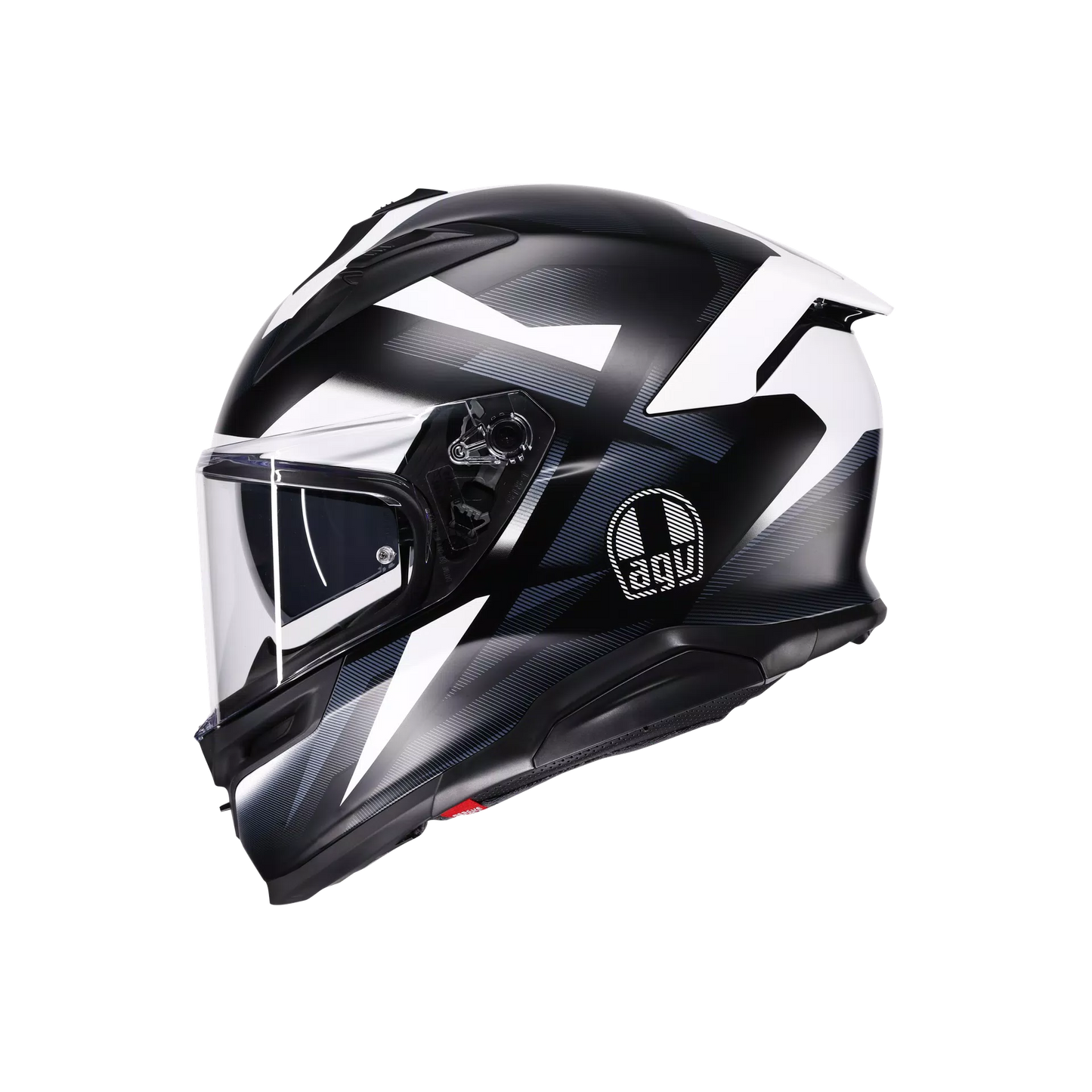 Agv K7 Sports Touring Helmet Glimpse - Matt Black / White