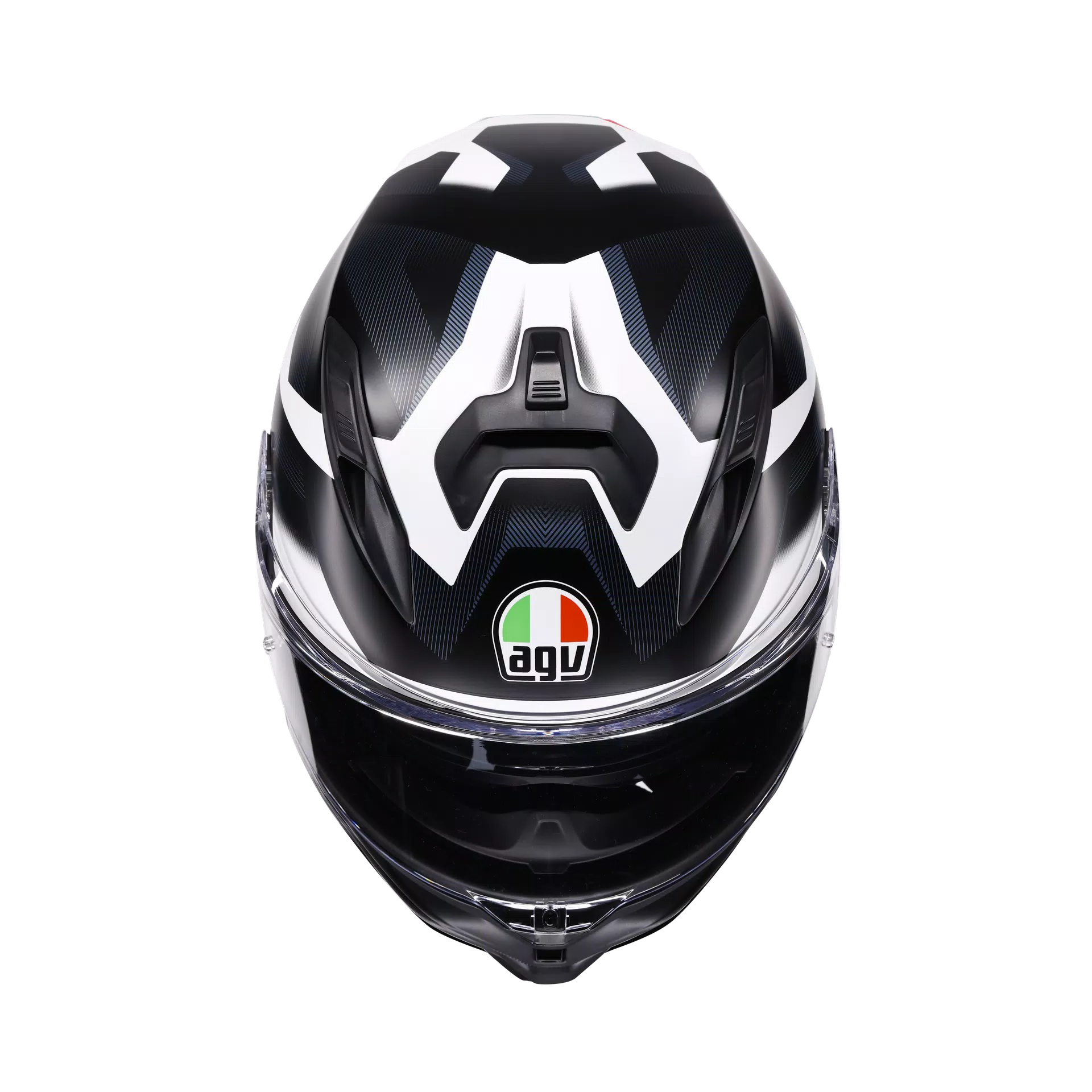Agv K7 Sports Touring Helmet Glimpse - Matt Black / White