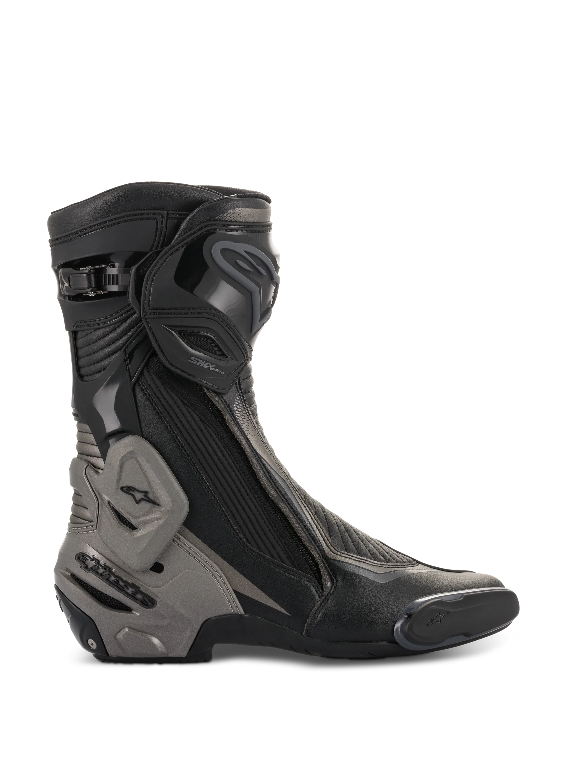 Alpinestars SMX Plus V2 Sports Boots - Black / Grey – Mega Alpinestars SMX Plus V2 Sports Boots - Black / Grey – Mega