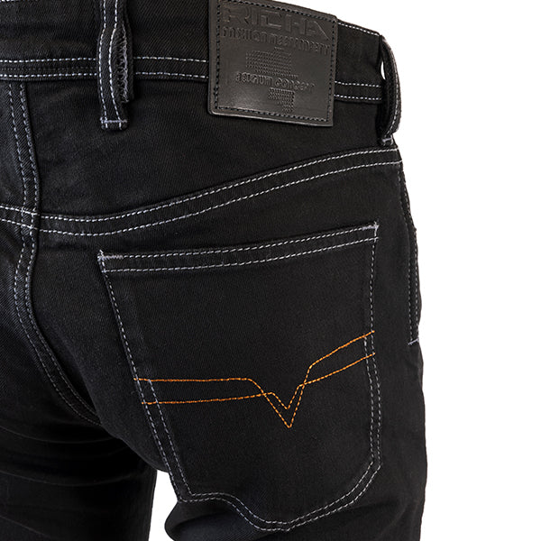 Richa Hammer 2 C.E Jeans Black Short Leg