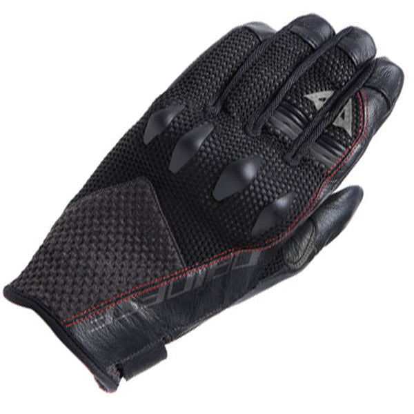 Dainese Karakum ErgoTek Gloves - Black / Black