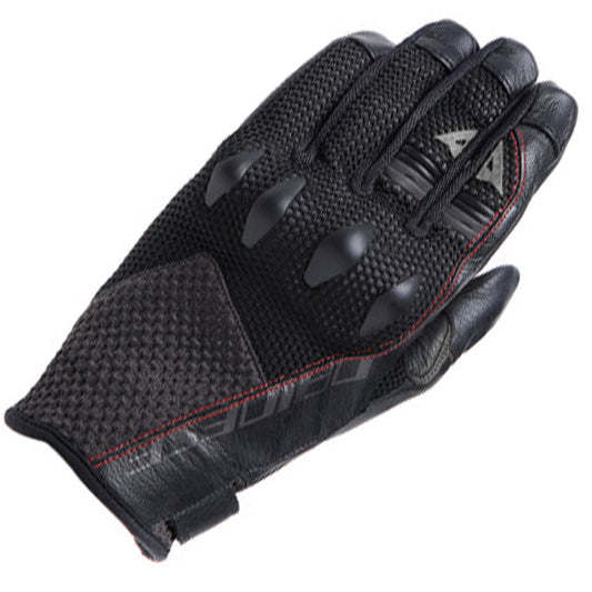 Dainese Karakum ErgoTek Gloves - Black / Black