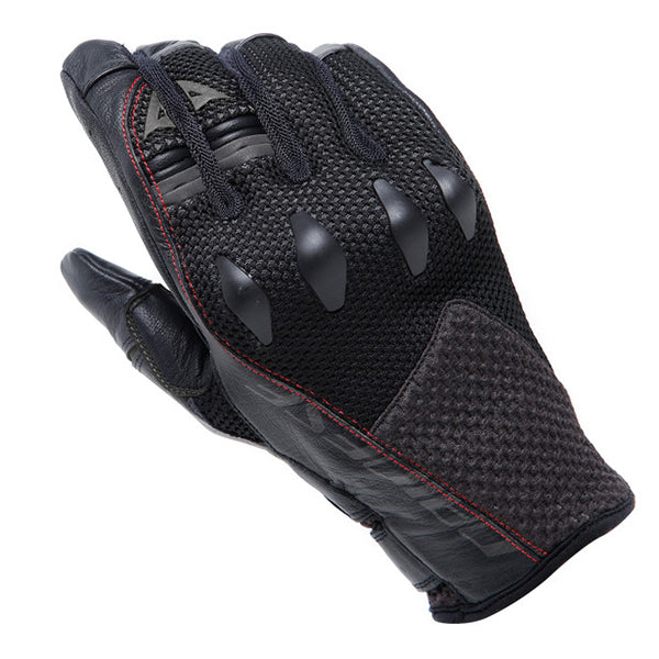 Dainese Karakum ErgoTek Gloves - Black / Black