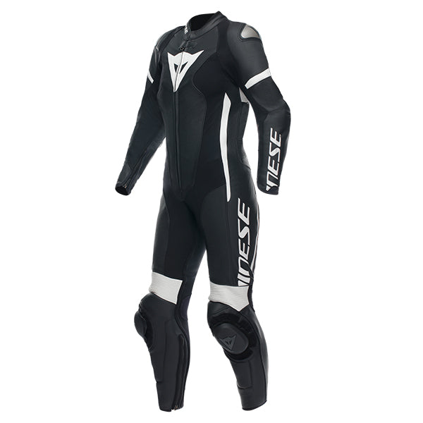 Dainese Grobnik Lady 1 Piece Suit Perforated 948 - Black / Black / White