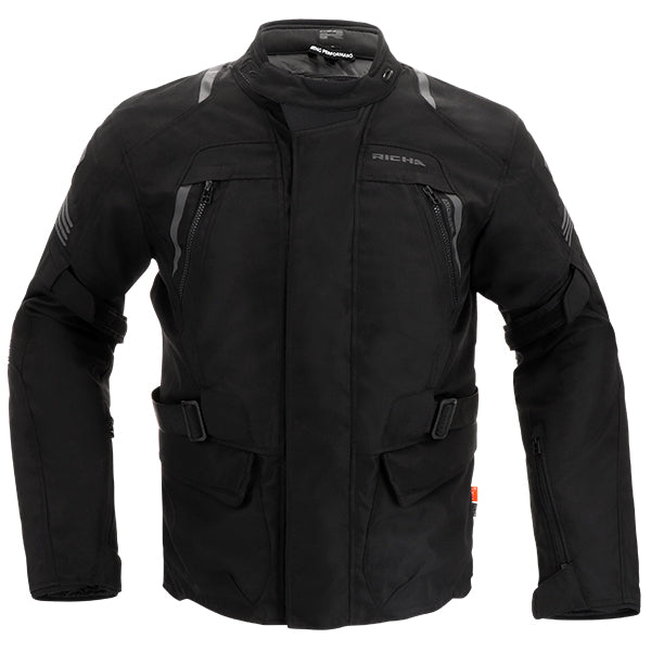 Richa Phantom 3 Waterproof Textile Jacket - Black