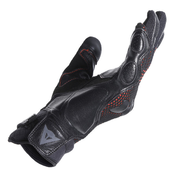 Dainese Unruly Ergo Tek Gloves - Black / Fluo Red