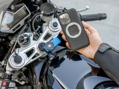 Quadlock Motorcycle Fork Stem Mount