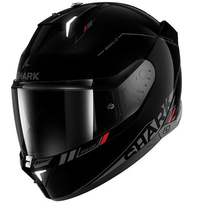 Shark Skwal I3 Blank SP Full Face Helmet KAR - Gloss Black
