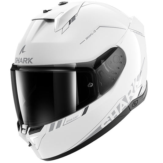 Shark Skwal I3 Blank SP Full Face Helmet WSA - Gloss White