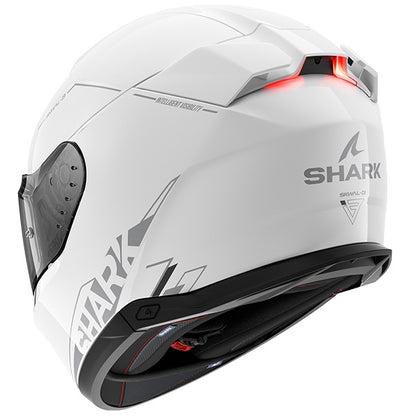Shark Skwal I3 Blank SP Full Face Helmet WSA - Gloss White
