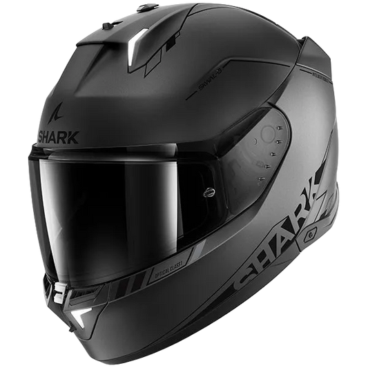 Shark Skwal I3 Blank SP Full Face Helmet AKS - Matt Anthracite