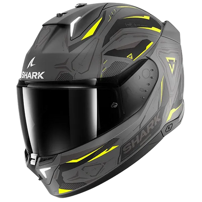 Shark Skwal I3 Linik Full Face Helmet AYK - Anthracite / Yellow