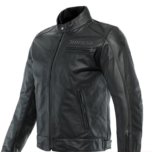 Dainese Zaurax Leather Jacket - Black