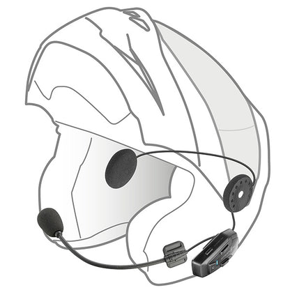 Interphone U-COM 7R Bluetooth Intercom - Twin Pack
