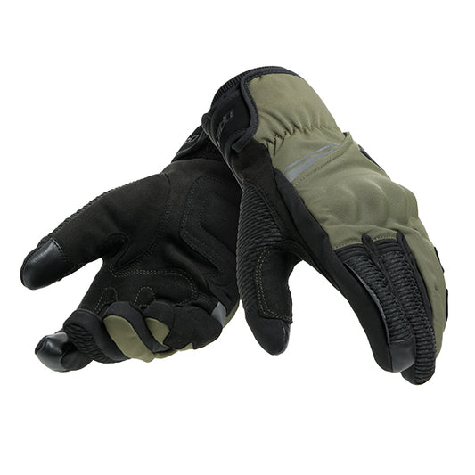 Dainese Trento D-Dry Glove - Black / Grape-Leaf