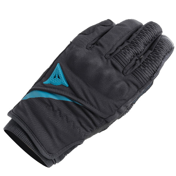 Dainese Trento D-Dry Gloves Ladies - Black / Ocean-Depths