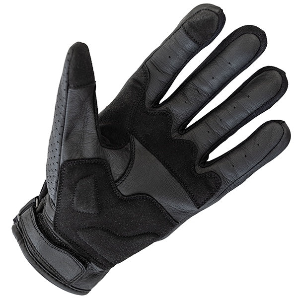 Richa Triton Short Leather Glove - Black