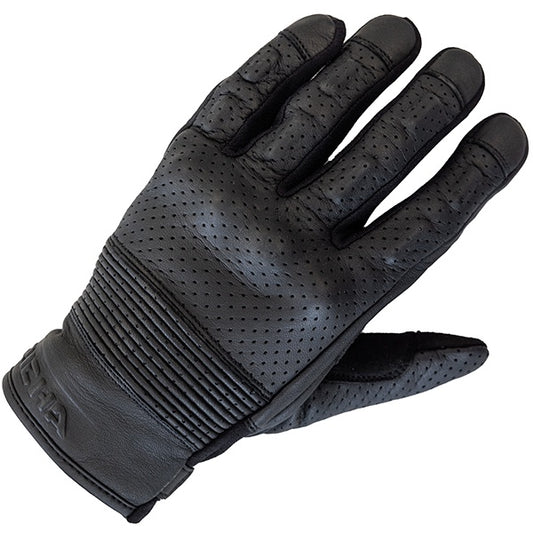 Richa Triton Short Leather Glove - Black
