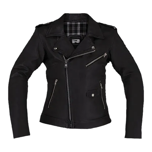 Richa Brighton Ladies Leather Jacket - Black