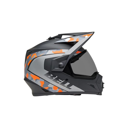 Bell MX-9 Adventure Mips Mesa - Matt Black / Orange Camo