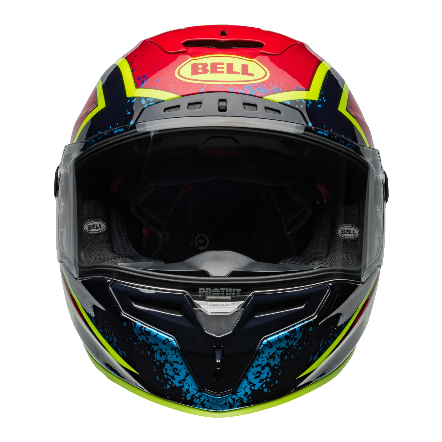 Bell Racestar Flex DLX Xenon - Gloss Blue / Retina
